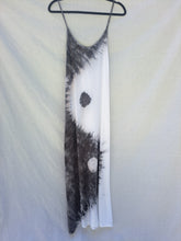 Load image into Gallery viewer, Yin Yang (black) Althea Slip Dress "made to order"