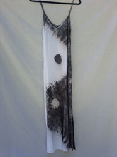 Load image into Gallery viewer, Yin Yang (black) Althea Slip Dress "made to order"