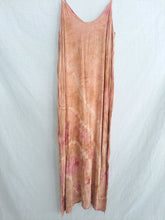 Load image into Gallery viewer, Althea Slip Dress, size L (botanically dyed with Avocado)