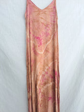 Load image into Gallery viewer, Althea Slip Dress, size L (botanically dyed with Avocado)