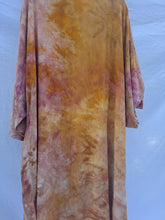 Load image into Gallery viewer, Botanically dyed Avocado ~ Long Zeppelin style kimono