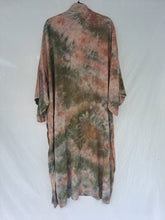Load image into Gallery viewer, "Chanterelle" Botanically dyed with avocado ~ Long Zeppelin style kimono