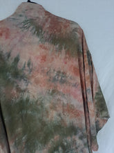 Load image into Gallery viewer, "Chanterelle" Botanically dyed with avocado ~ Long Zeppelin style kimono