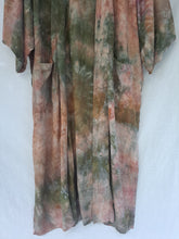 Load image into Gallery viewer, "Chanterelle" Botanically dyed with avocado ~ Long Zeppelin style kimono