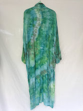 Load image into Gallery viewer, "Waterfall" Long Zeppelin style kimono (plus size)
