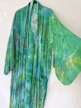 Load image into Gallery viewer, "Waterfall" Long Zeppelin style kimono (plus size)