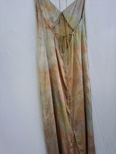 Load image into Gallery viewer, "Sun Kissed" 100% silk mulberry, slip dress (size s/m)