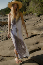 Load image into Gallery viewer, Yin Yang (black) Althea Slip Dress "made to order"