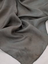 Load image into Gallery viewer, Teal Storm ° oversized silk bandana