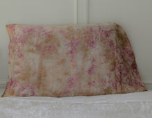 Load image into Gallery viewer, "Petal Fade" 100% silk charmeuse sleeping pillowcase, king size