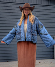Load image into Gallery viewer, Nam x SeaDog Designs • vintage quilted coat, hand dyed
