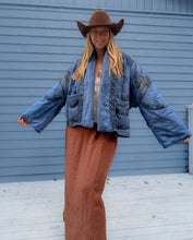 Load image into Gallery viewer, Nam x SeaDog Designs • vintage quilted coat, hand dyed