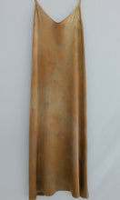 Load image into Gallery viewer, Golden ° luna silk charmeuse slip dress (size L)