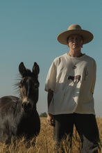 Load image into Gallery viewer, El Burro • hemp/organic cotton artisan t-shirt (size 1)