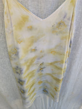 Load image into Gallery viewer, Garden Bouquet • botanical flower eco printed short silk habotai slip (size S)
