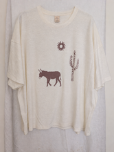 Load image into Gallery viewer, El Burro • "Sunbaked" hemp/organic cotton artisan t-shirt