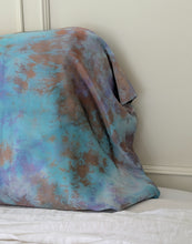 Load image into Gallery viewer, "Nightbloom" 100% silk charmeuse sleeping pillowcase, king size