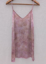 Load image into Gallery viewer, Rose Tide • Ayla short silk habotai slip (size L)