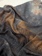 Load image into Gallery viewer, Shadow Bloom ° oversized silk bandana