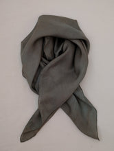 Load image into Gallery viewer, Teal Storm ° oversized silk bandana