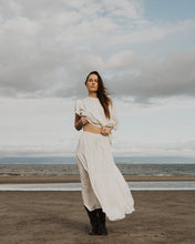 Load image into Gallery viewer, Wild Horses Maxi skirt - Ojai (off white)