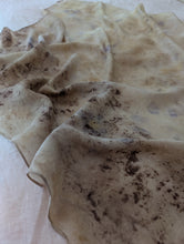 Load image into Gallery viewer, Summer Garden bandana • botanically dyed with flowers