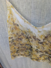 Load image into Gallery viewer, Sol Silk Charmeuse Tank • Botanical Flower Eco Print (small)