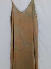 Load image into Gallery viewer, Grounded ° luna silk charmeuse slip dress (size L)