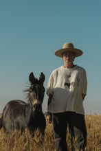 Load image into Gallery viewer, El Burro • hemp/organic cotton artisan t-shirt (size 1)
