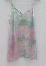 Load image into Gallery viewer, Tidal Garden • Ayla short silk habotai slip (size XL)