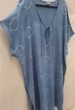 Load image into Gallery viewer, Indigo botanically dyed Harlow Kaftan