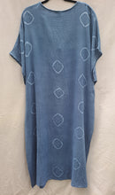 Load image into Gallery viewer, Indigo botanically dyed Harlow Kaftan