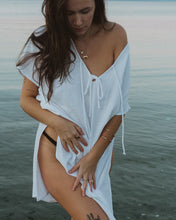 Load image into Gallery viewer, Harlow Kaftan in White