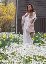 Load image into Gallery viewer, Indigo botanically dyed Harlow Kaftan