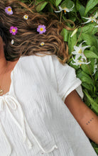 Load image into Gallery viewer, Indigo botanically dyed Harlow Kaftan