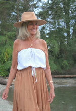 Load image into Gallery viewer, Coco Tie Top in White