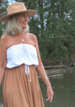 Load image into Gallery viewer, Coco Tie Top in White