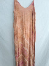 Load image into Gallery viewer, Althea Slip Dress, size L (botanically dyed with Avocado)
