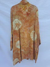 Load image into Gallery viewer, Botanically dyed Rosemary ~ Short Harrison style kimono (plus size)
