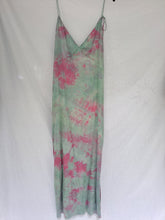 Load image into Gallery viewer, &quot;Forest Fairie&quot; Silk mulberry slip dress
