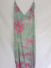Load image into Gallery viewer, &quot;Forest Fairie&quot; Silk mulberry slip dress

