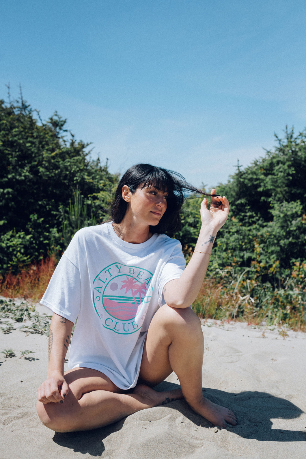 SALTY Beach Club • vintage inspired t-shirt