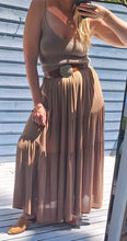 Load image into Gallery viewer, Wild Horses Maxi skirt - Santa Fe (brown)
