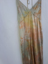 Load image into Gallery viewer, &quot;Sun Kissed&quot;  100% silk mulberry, slip dress (size s/m)
