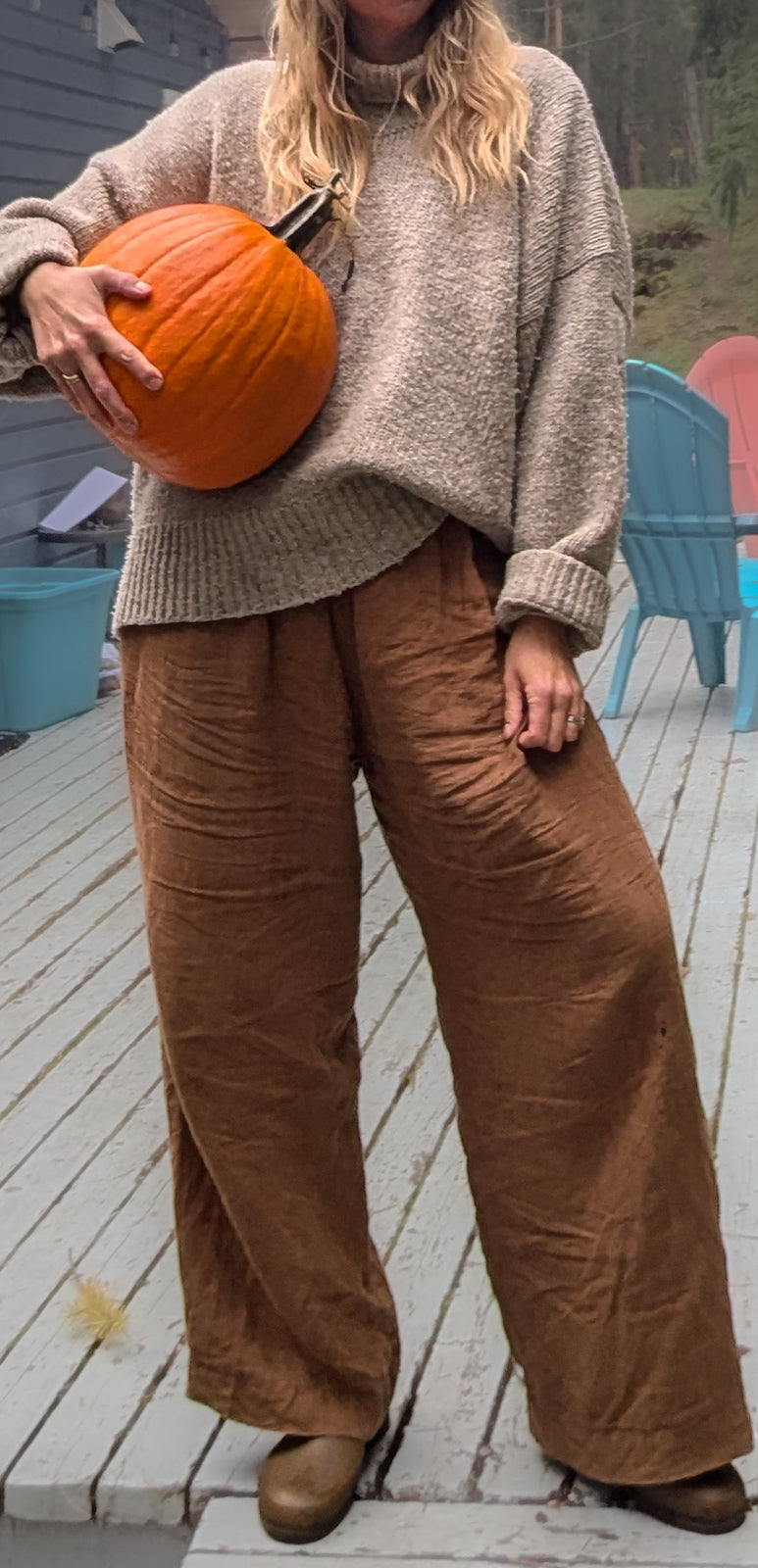 Cacao Linen Pant