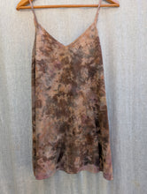 Load image into Gallery viewer, Meadow raw silk short slip dress (size XL)
