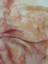Load image into Gallery viewer, Canyon Rose ° oversized silk bandana
