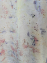 Load image into Gallery viewer, Garden Bouquet • botanical flower eco printed short silk habotai slip (size M)
