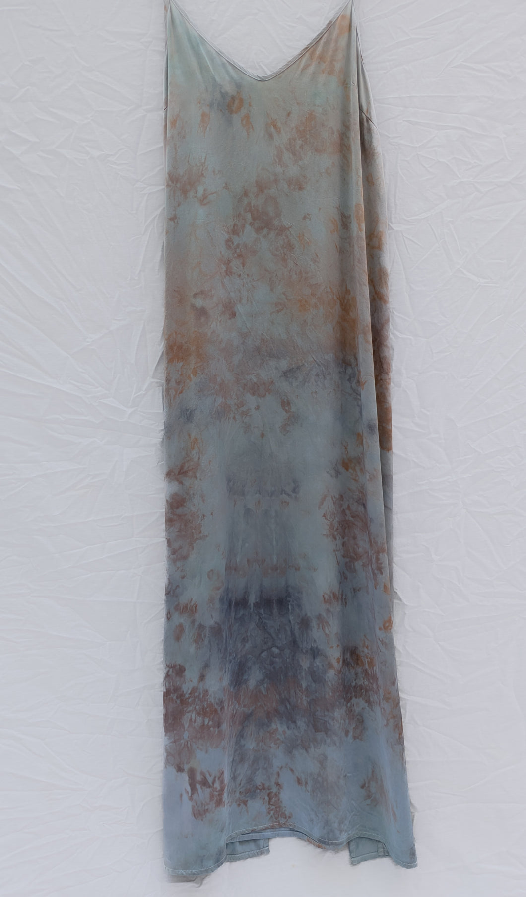 Tidal Canyon ° luna silk charmeuse slip dress (size S)