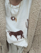 Load image into Gallery viewer, El Burro • hemp/organic cotton artisan t-shirt (size 1)
